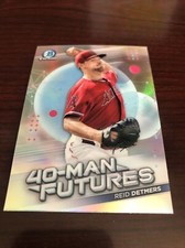 2021 Bowman Chrome-40 Man Futures-Reid Detmers #FMF-9 *Mint* Qty