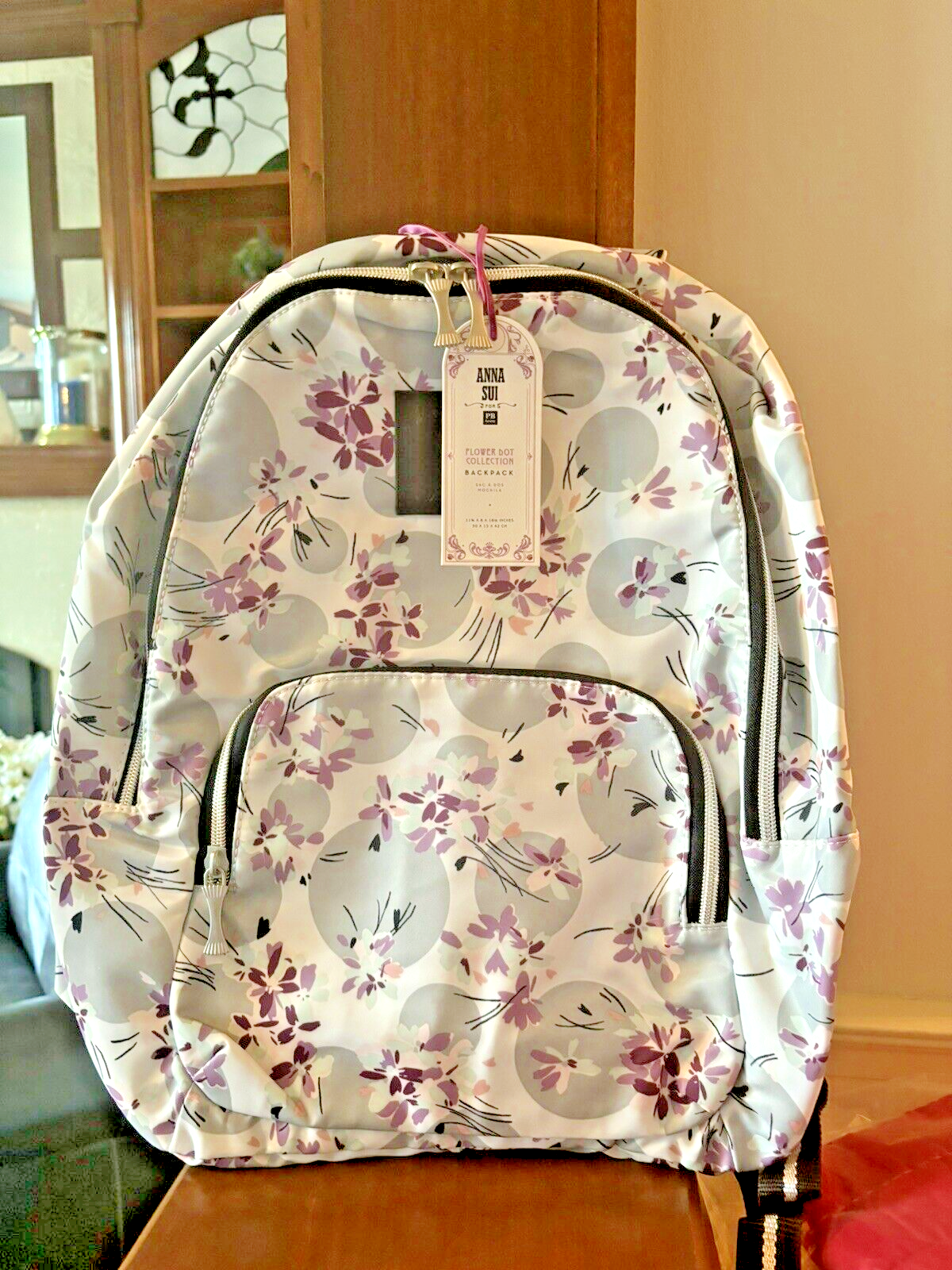 PONY Zaino scuola ceramica fienile GRANDE floreale + borsa arcobaleno ragazza regalo viaggio ? .