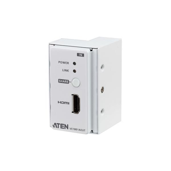 ATEN VE1801AEUT Trasmettitore HDMI HDBaseT-Lite con placca a parete EU / PoH