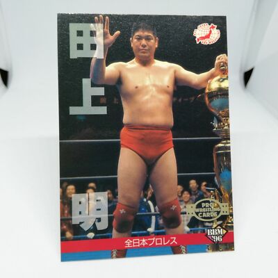 36 TOSHIAKI KAWADA ALL Japan Pro WREITLING CARD BBM96 1996 JAPAN
