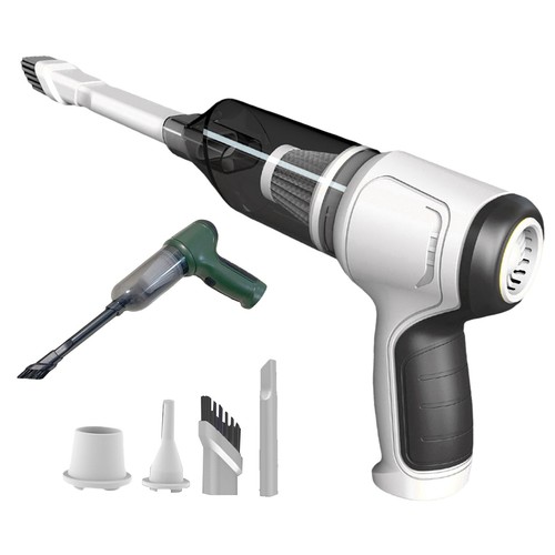 Aspirapolvere Senza Fili per Auto 3 in1 Casa 9000Pa Aspirazione Forte Mini Pulizia - Foto 2 di 7