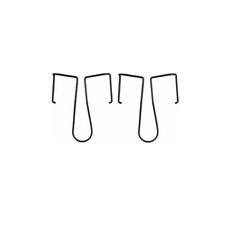 Microphone Transmitter Belt Clip for Shure PGX1 PGXD1 SLX1 PG1 Wireless Bodypack