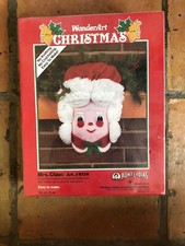 Aunt Lydia's Mrs Claus Craft Kit WonderArt Christmas New Sealed USA k136