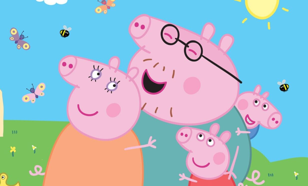 Peppa Pig Character World - Copripiumino per lettino da bambino, reversibile, double-face, con federe abbinate