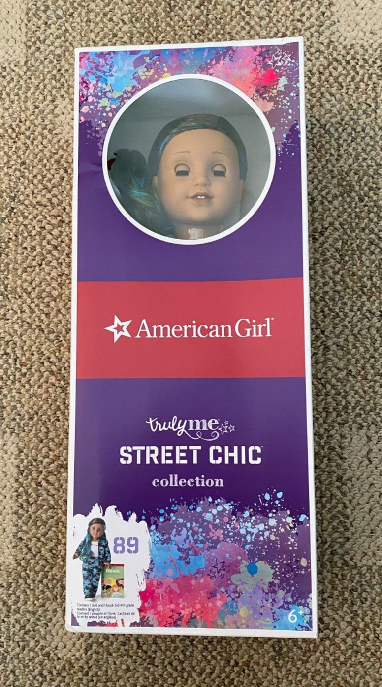 Детская кукла American Girl Street Chic #89 Doll 18" Tan Skin Multi Color Hair Hazel Eyes G — фото 7