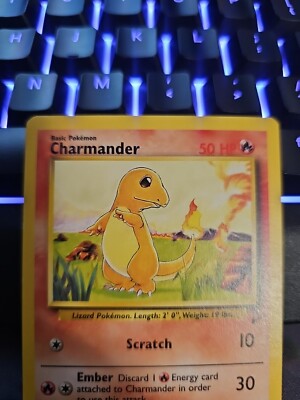 1995 Charmander Pokemon card, Very Rare, Base Set 2 | eBay