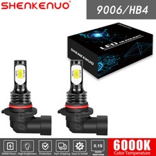 For Toyota Rav4 2006-2012 LED Headlight 9006 6000K White Bright Low Beam Bulbs