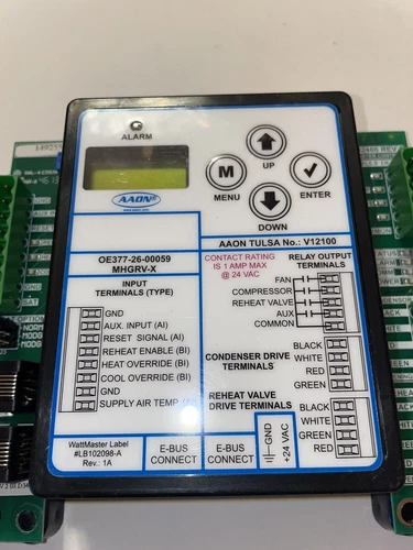 AAON 控制器 OE377-26-00059 MHGRV-X Tulsa V12100 Wattmaster LB102098-A - 第 6 张/共 7 张