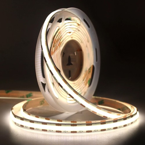 USB 5V COB LED Strip 8mm Cuttable Dimmable Tape Light Warm White For PC TV - Picture 5 of 15