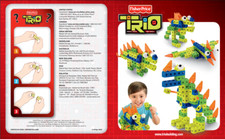 Instruction Manuals - Fisher Price TRIO Building Blocks - 45 - Complete Set