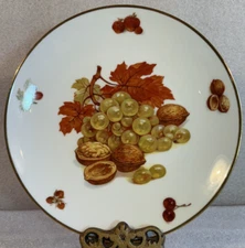 (6) Mitterteich Bavaria Germany Debra Pattern 7-3/4" Salad Brad Plates