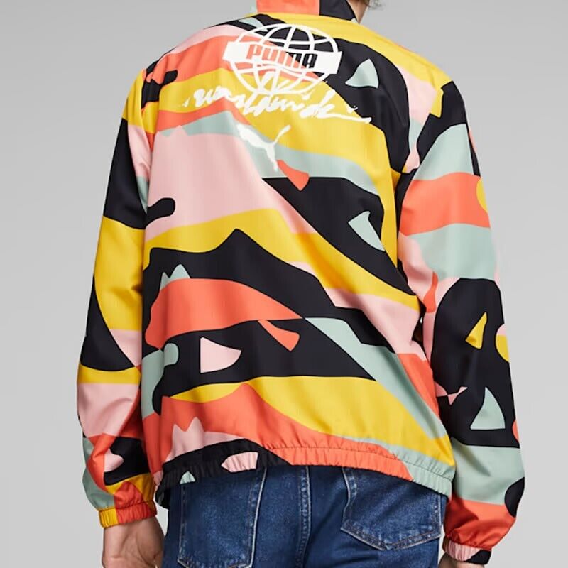 Puma SWxP Puma Worldwide Men's Woven 2XL Jacket 622647-01 Puma SWxP Puma Worldwide Men's Woven 2XL Jacket 622647-01