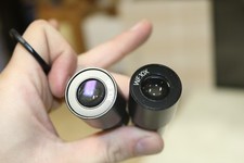 PAIR OF WF10X MICROSCOPE EYEPIECES