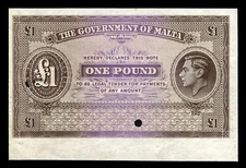 Malta P20, One Sided Proof Banknote