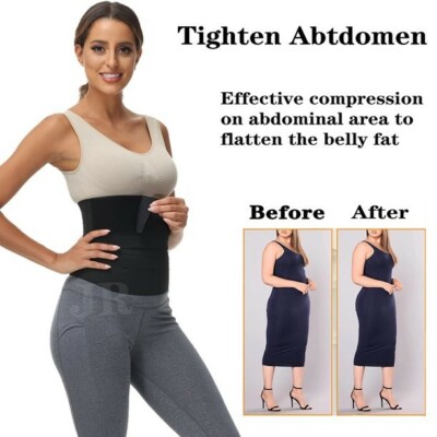 Snatch Me Up Bandage Waist Trainer Tummy Wrap Sauna Belt Weight Loss Body Shaper