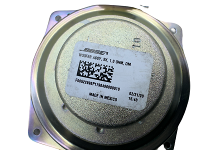 2020-2022 MAZDA CX-30 BOSE WOOFER ASSY 5X, 1.0 OHM SPEAKER OEM | eBay