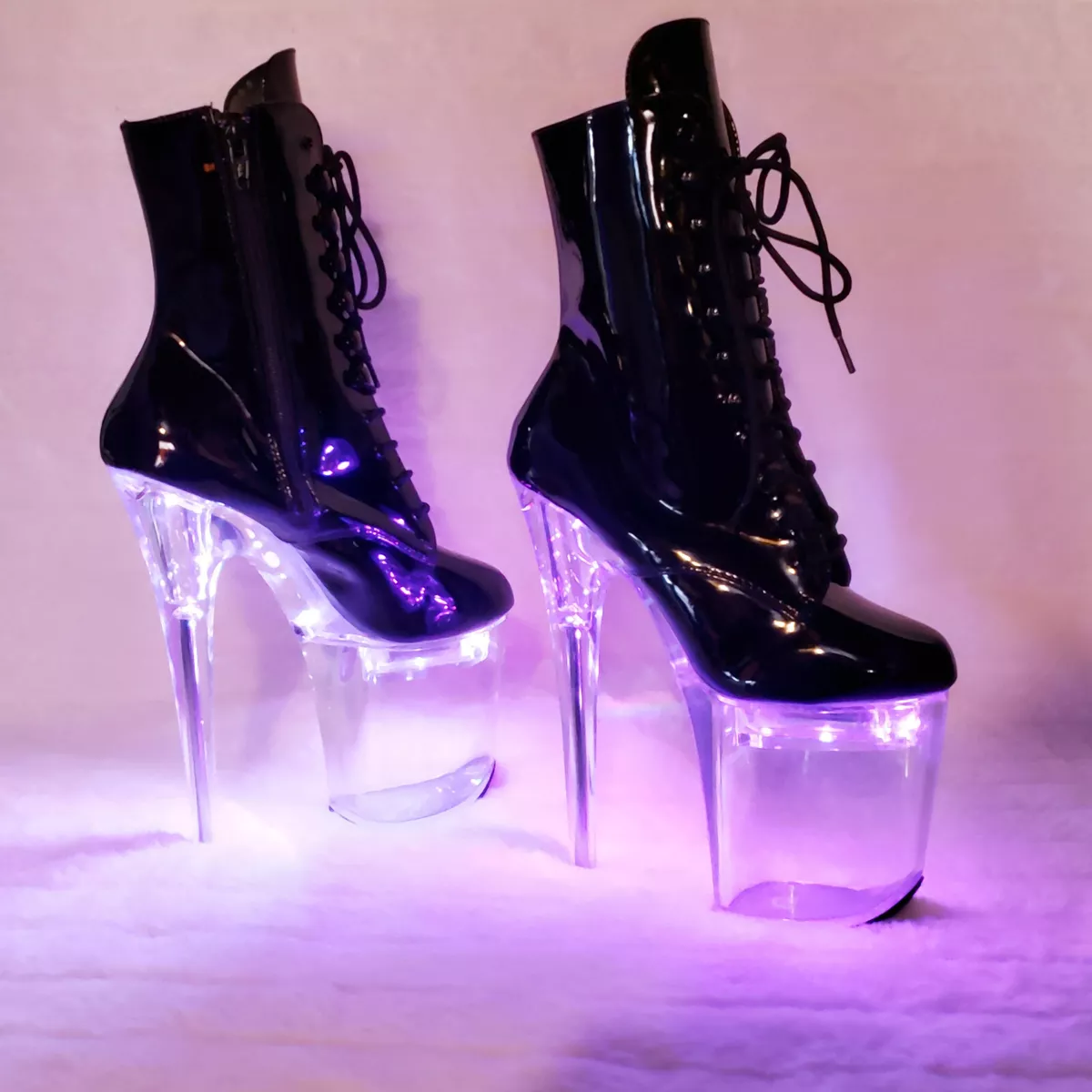 Light up platform best sale boots