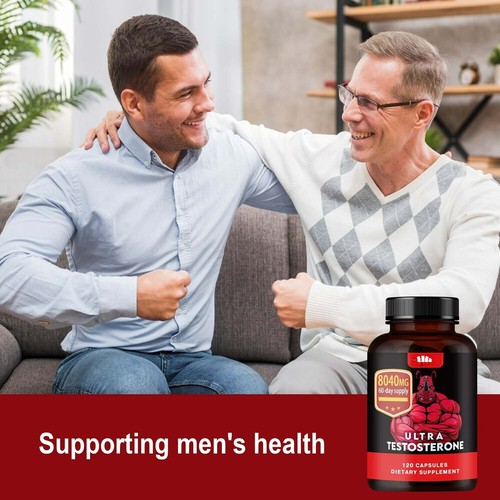 Ultra Testosteron - Tribulus, Ashwagandha, Horny Goat Weed, Maca, Panax Ginseng - Bild 5 von 6