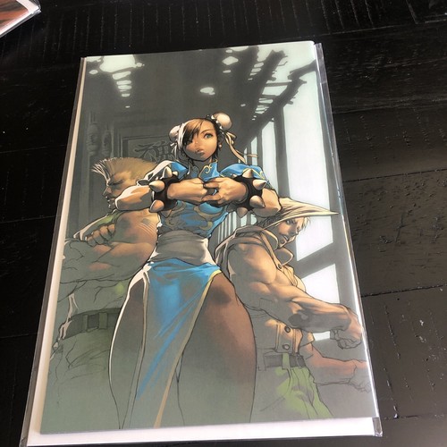 Street Fighter #5 Special Power Cell Cover NM Guile Chun Li - Bild 4 von 5