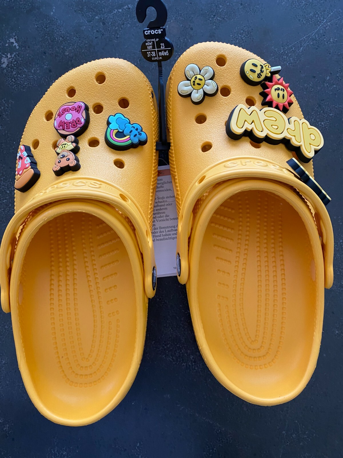 Crocs X Justin Bieber with drew house 