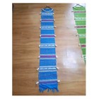 Lanna Elephant Tung Elephant Flag Handicrafts Folk Handmade Blue Color