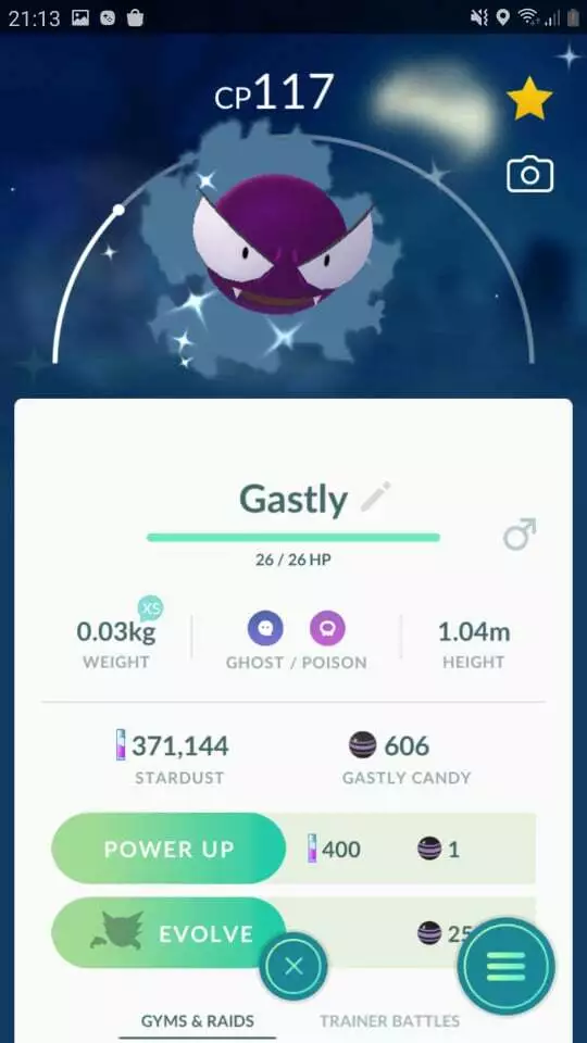 How to catch a shiny Gastly in Pokemon GO