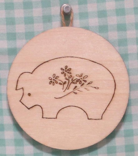 Coaster Set for Kids 4 pieces Fun Engraved Images for Tea Time Cat Dragon Rabbit - Picture 11 of 13