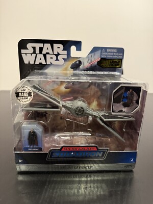 Star Wars Outland TIE Fighter Figure Chase RARE Micro Galaxy Squad Moff Gideon