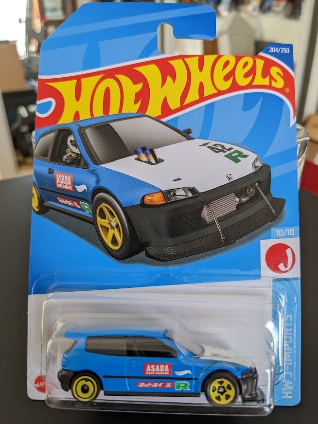 Hot Wheels 2022 HWJ-Imports Honda Civic Custom