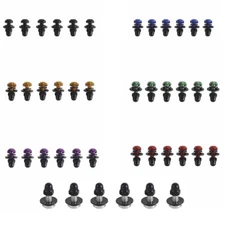 Motorcycle T25 Front Fairing Windshield Bolts Screws Kit For Harley Road Warrior