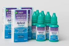 Refresh Liquigel Eye Drops 10ml x5 | Dry Eye Lubricant Gel | Exp Oct 2026