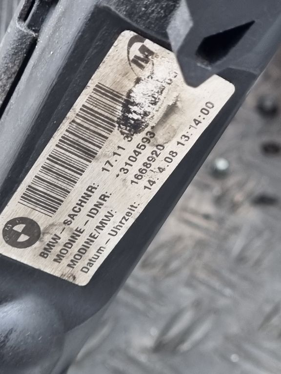 3104593 Water Radiator BMW X3 xDrive 20 D (177 Cv) 2008 1159014 