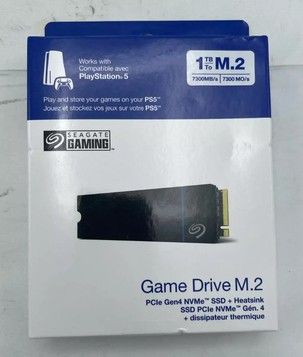 Seagate Game Drive PS5 NVMe SSD