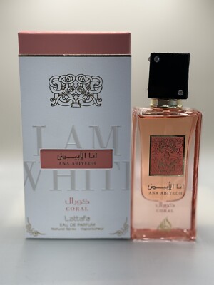 Ana Abiyedh CORAL by Lattafa Eau De Parfum 2.04oz/60ml Spray New