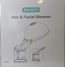 EZBASICS Hair Steamer 2 in 1 Hair & Facial Steamer w/ Extendable Arm EB-2328A