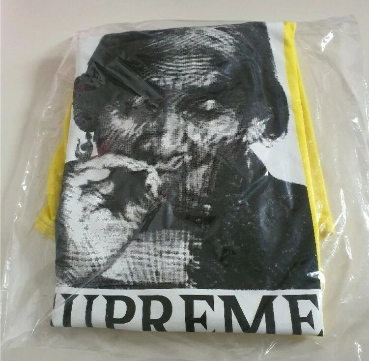 T Shirt FW19 Supreme Aguila Taille L Grand Jaune Neuf Et Non Ouvert