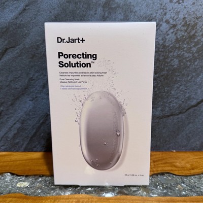 Dr.Jart+ Dermask Porecting Solution Facial Mask (5 Sheets) 0.98 oz. x 5 ea BNIB