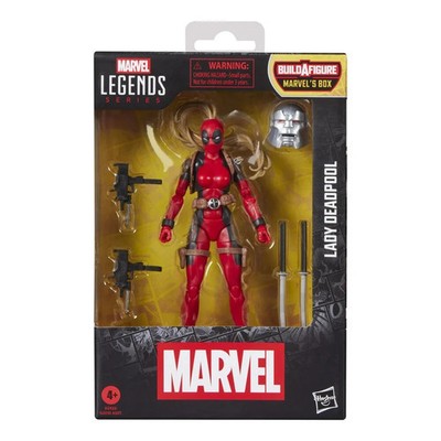 Hasbro Marvel Legends Series 6'' Marvel Lady Deadpool BAF Marvel´s Box Neu
