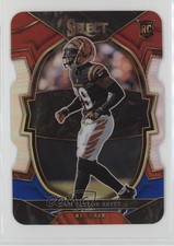 2022 Select Concourse Red & Blue Prizm Die-Cut Cam Taylor-Britt Cameron #72 0wc9