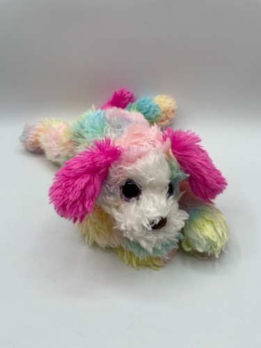 TY Classic Yodeler Pastel Pink Multicolor St Bernard Puppy Plush 2014 Toy 14"