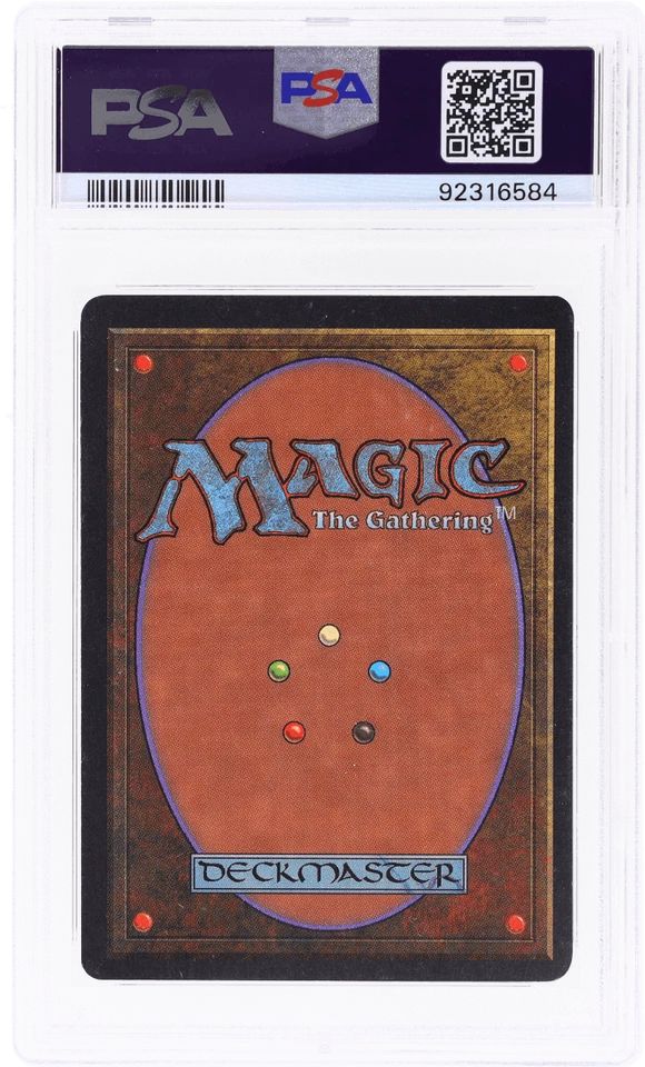 1994 Magic the Gathering Revised Edition Sea Serpent :B: #78 PSA 9 - Image 2 of 2