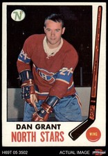 1969 Topps #125 Danny Grant North Stars 5 - EX