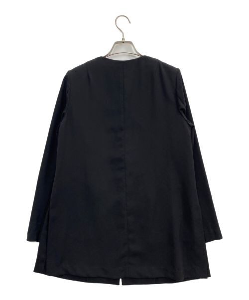 Ameri                    No collar jacket black 0… - image 2