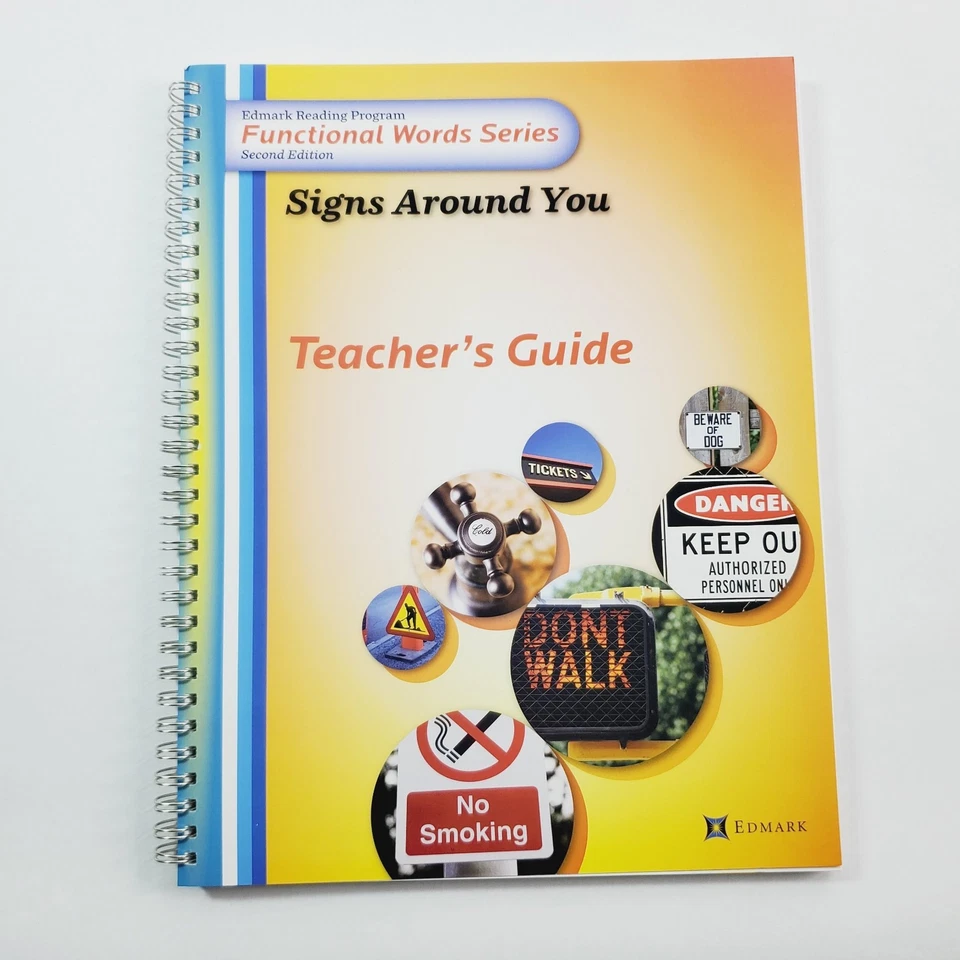 Edmark Reading Program Functional Words Series Signs Around You Program - Image 2 of 4