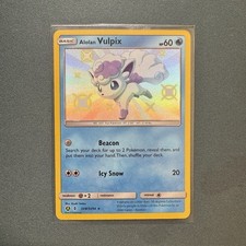 Alolan Vulpix SV8/SV94 Hidden Fates Shiny Vault Shiny Holo Rare 2019 on eBay