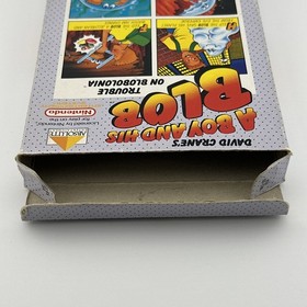 NES A Boy and His Blob - Nintendo CIB Complete - Protector Box - Cleaned TESTED