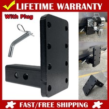 Universal RECEIVER HITCH TOW BAR DROP PLATE TOW BAR OFF ROAD 50x50mm 85x45mm UK