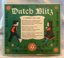 Vintage Dutch Blitz Card Game - 1973 - Original Packaging with Instructions