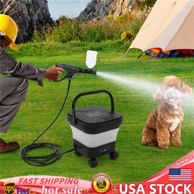 #ad Portable Electric Pressure Washer with High Pressure Water Gun and Water Tank $136.07