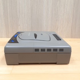 SEGA SATURN CONSOLE with 2 Light Virtua Gun controllers & 5 Games Japan Gray